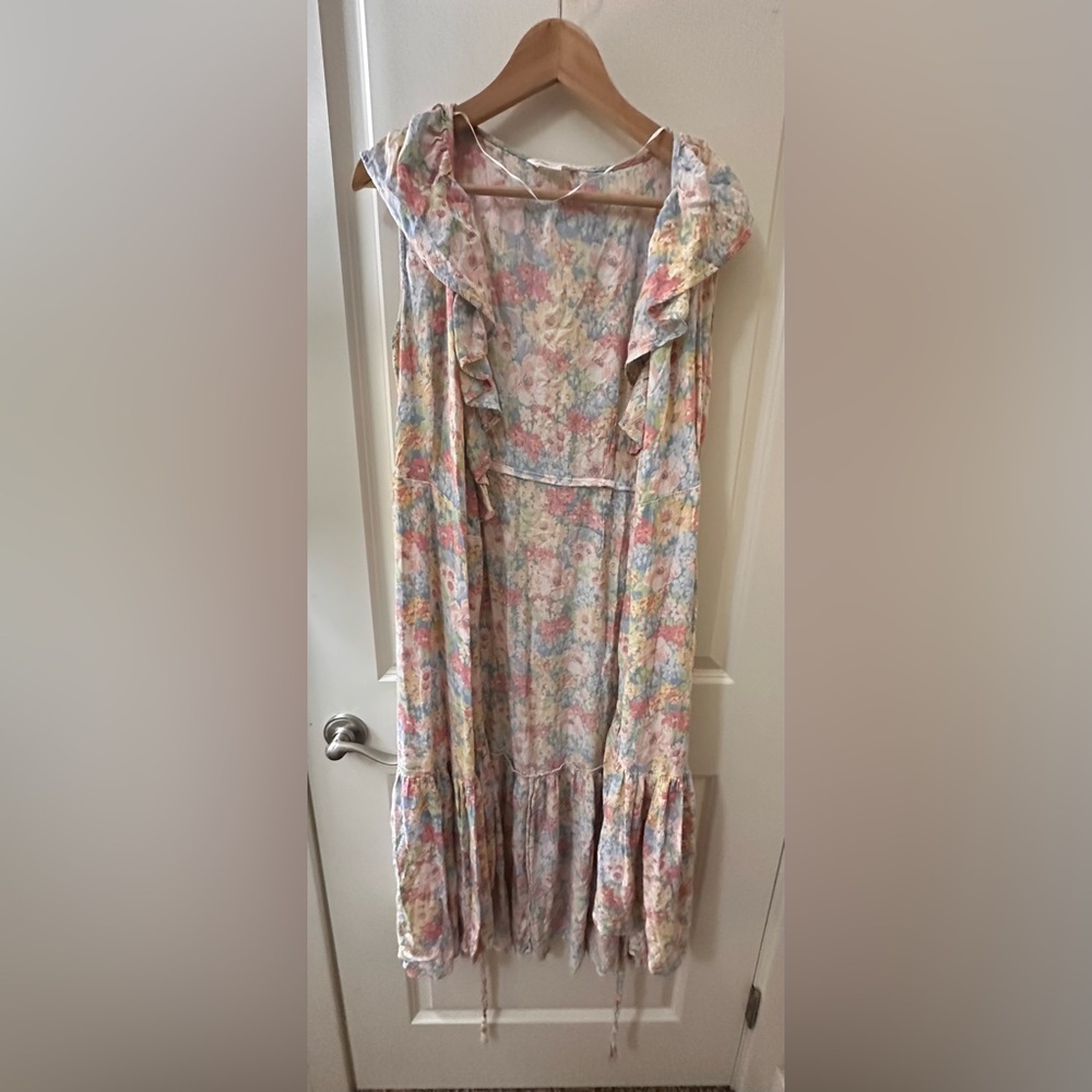 5/$25 Joe Fresh Wrap Tie Dress - Picture 7 of 9